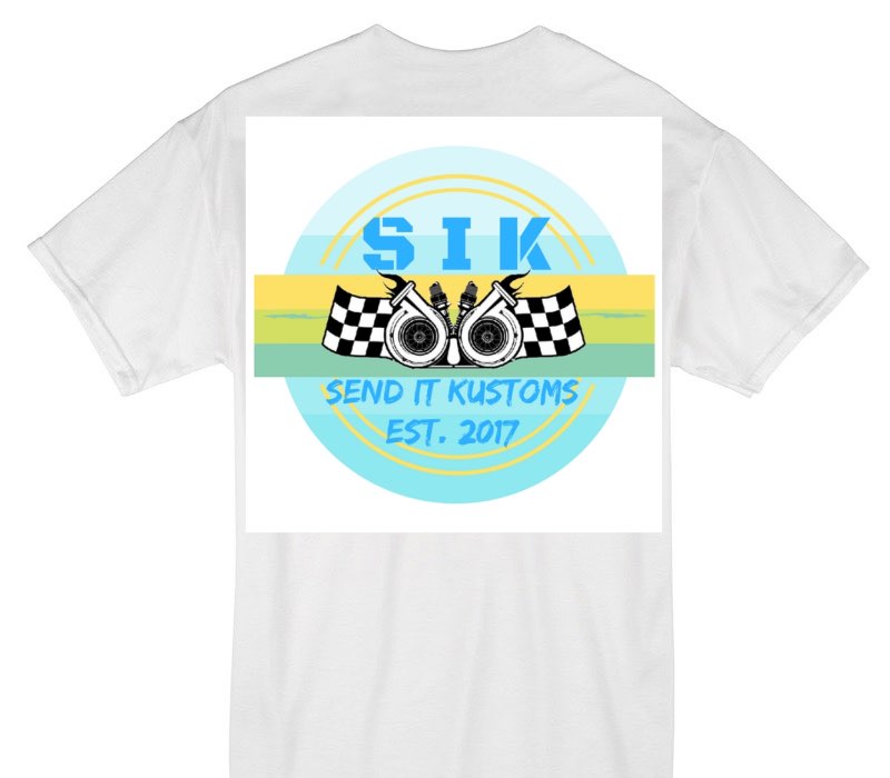 Custom Gildan 100% Cotton White T-Shirt