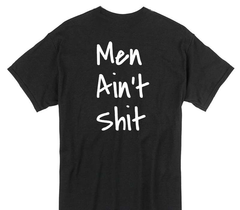 Custom Gildan 100% Cotton Black T-Shirt