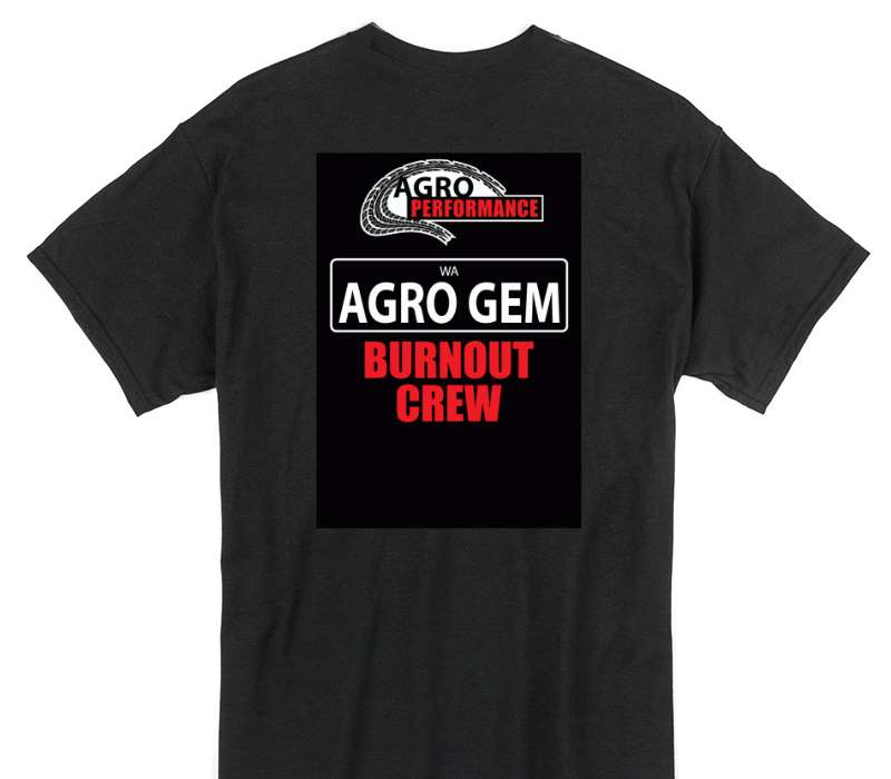 Custom Gildan 100% Cotton Black T-Shirt