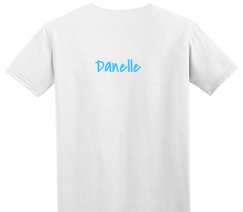 Custom Adult Soft Style 100% Cotton White T-Shirt