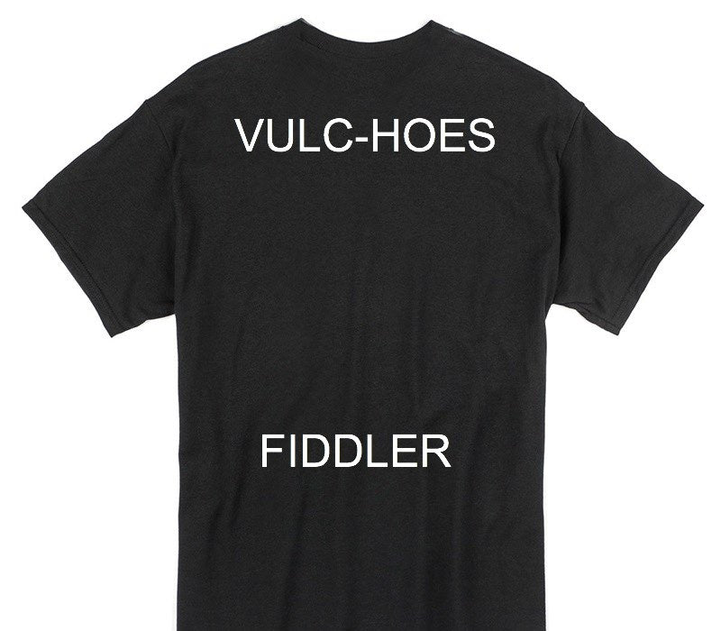 Custom Gildan 100% Cotton Black T-Shirt