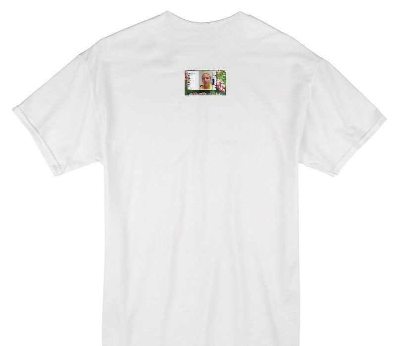 Custom Gildan 100% Cotton White T-Shirt