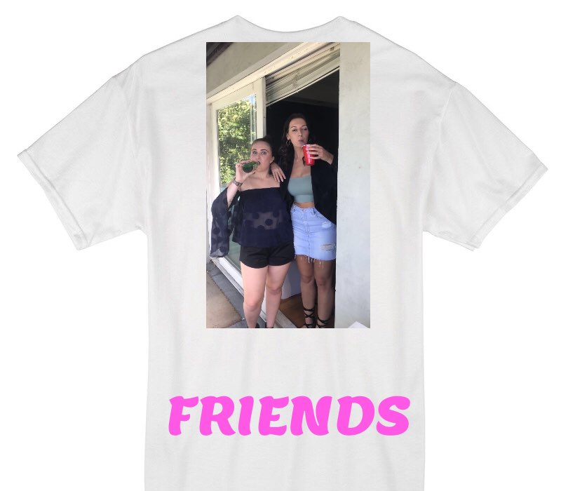 Custom Gildan 100% Cotton White T-Shirt