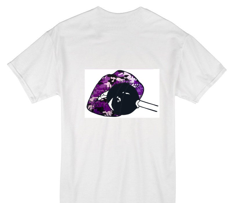 Custom Gildan 100% Cotton White T-Shirt