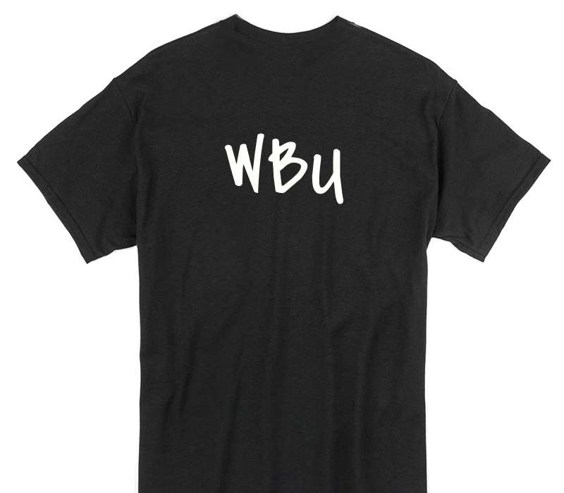Custom Gildan 100% Cotton Black T-Shirt