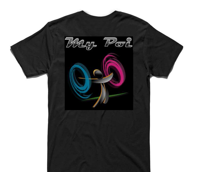 Custom AS Colour 100% Cotton Black T-Shirt