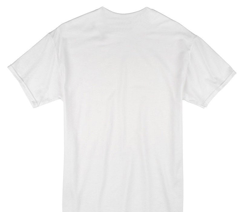 Custom Gildan 100% Cotton White T-Shirt