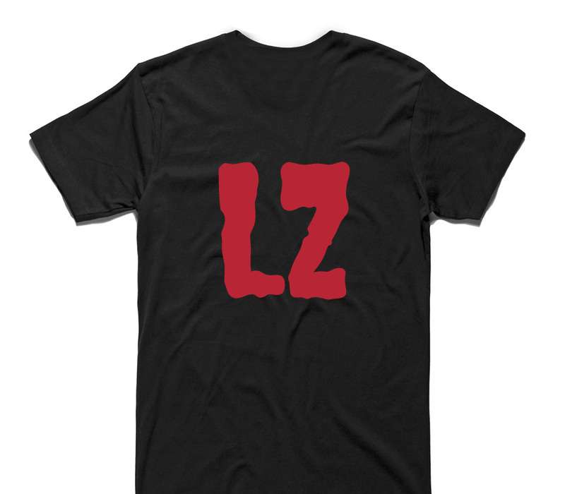 Custom AS Colour 100% Cotton Black T-Shirt