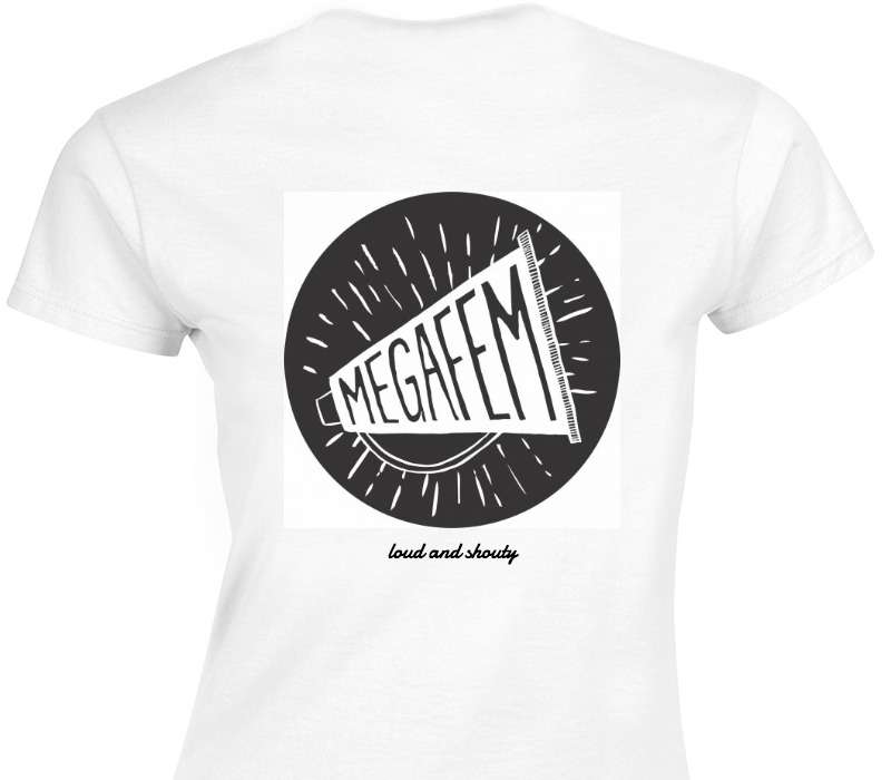 Custom Womens Soft Style 100% Cotton White T-Shirt