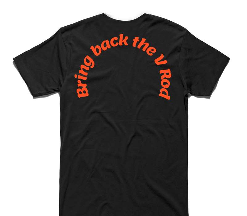 Custom AS Colour 100% Cotton Black T-Shirt