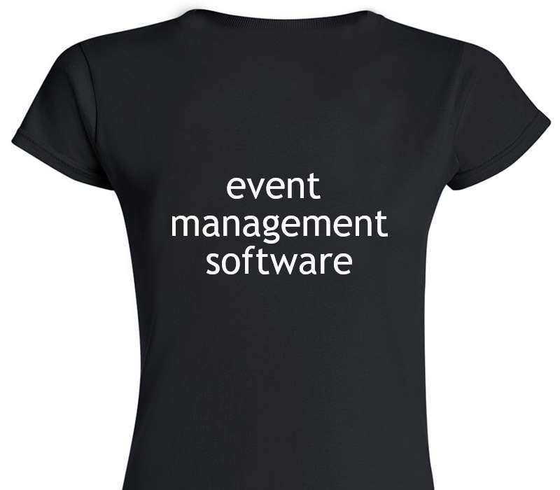 Custom Womens Soft Style 100% Cotton Black T-Shirt