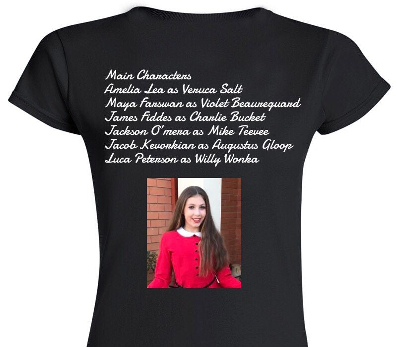 Custom Womens Soft Style 100% Cotton Black T-Shirt