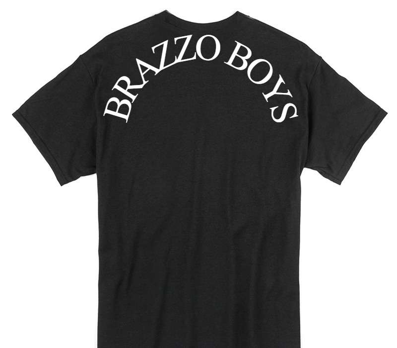 Custom Gildan 100% Cotton Black T-Shirt
