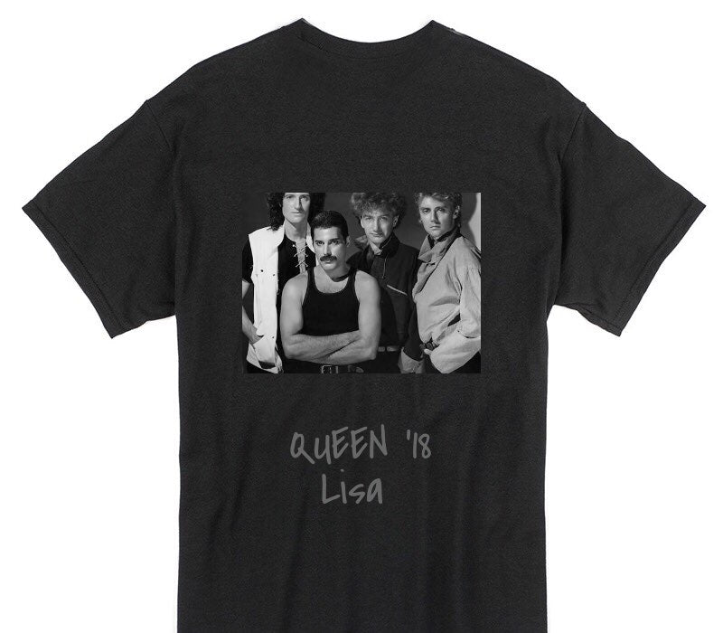 Custom Gildan 100% Cotton Black T-Shirt