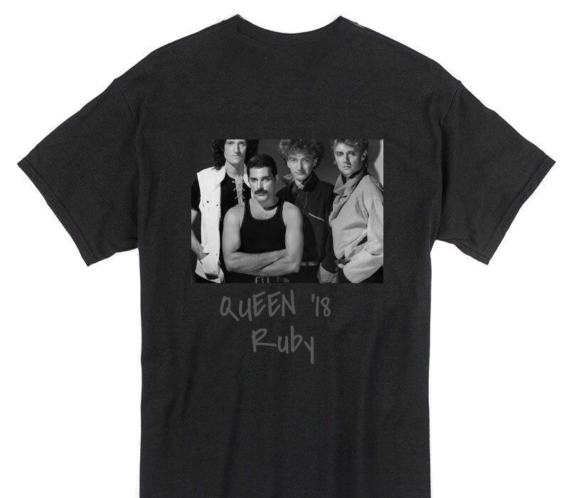 Custom Gildan 100% Cotton Black T-Shirt
