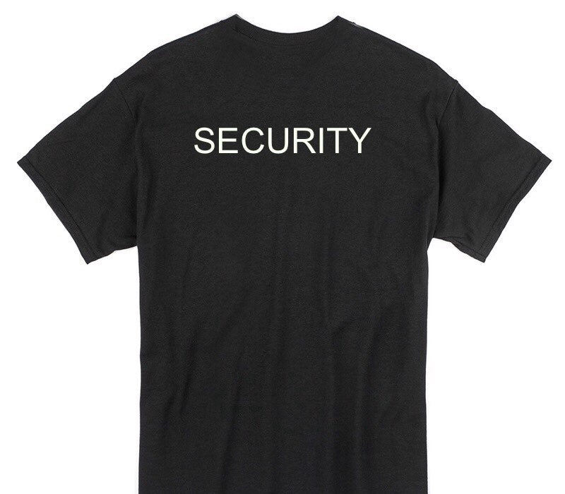 Custom Gildan 100% Cotton Black T-Shirt