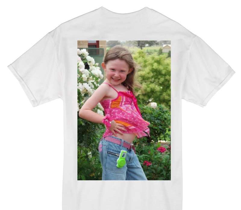 Custom Gildan 100% Cotton White T-Shirt