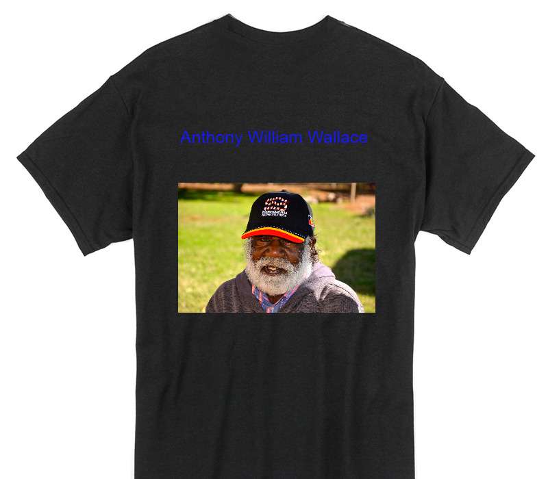 Custom Gildan 100% Cotton Black T-Shirt