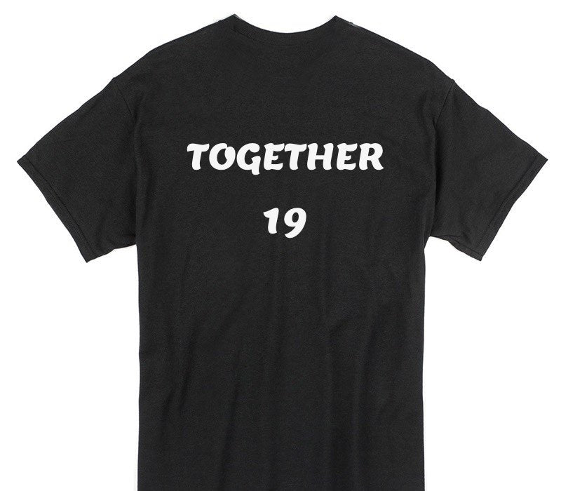 Custom Gildan 100% Cotton Black T-Shirt