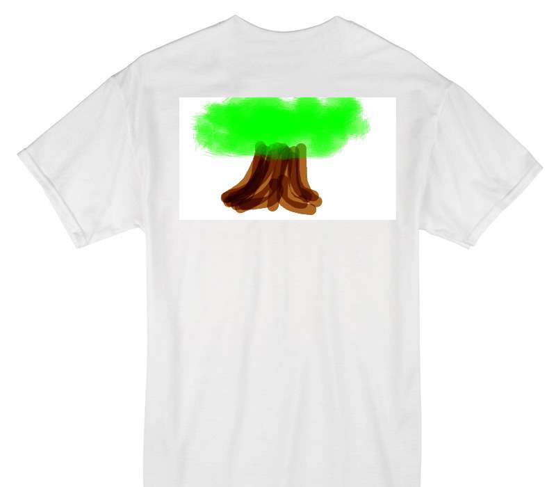 Custom Gildan 100% Cotton White T-Shirt