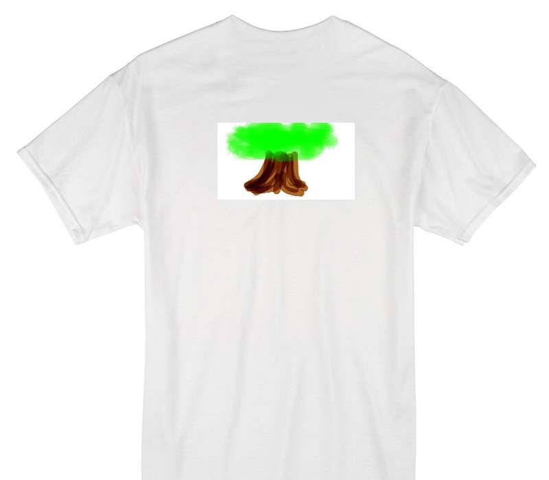Custom Gildan 100% Cotton White T-Shirt