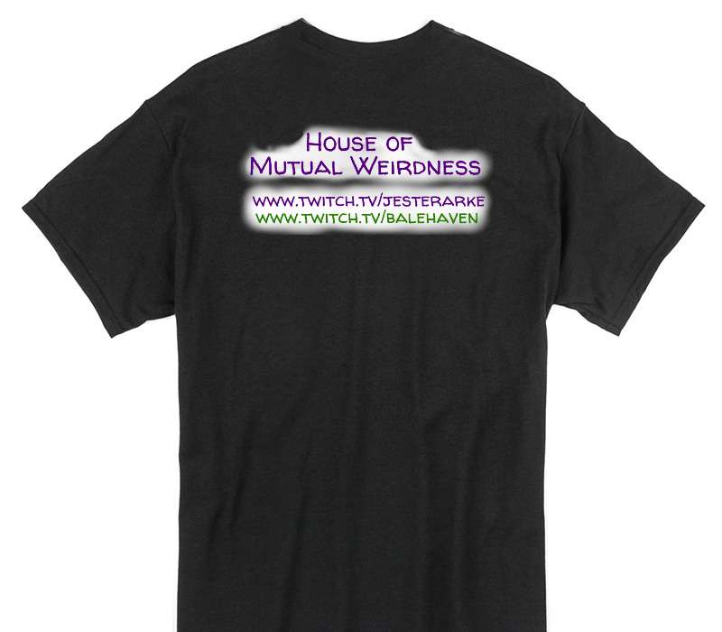 Custom Gildan 100% Cotton Black T-Shirt