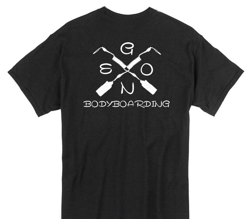 Custom Gildan 100% Cotton Black T-Shirt