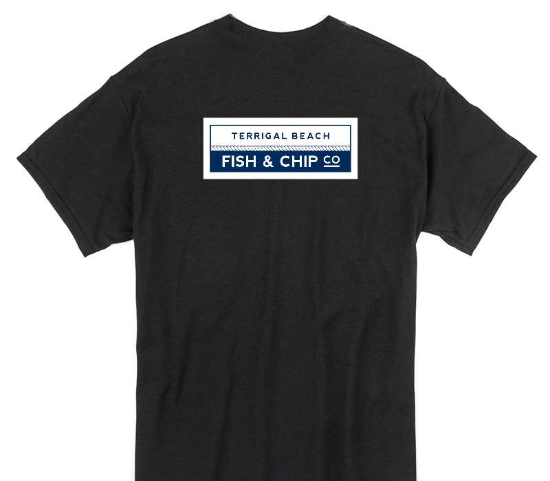 Custom Gildan 100% Cotton Black T-Shirt