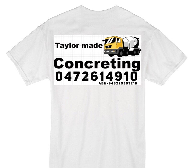 Custom Gildan 100% Cotton White T-Shirt