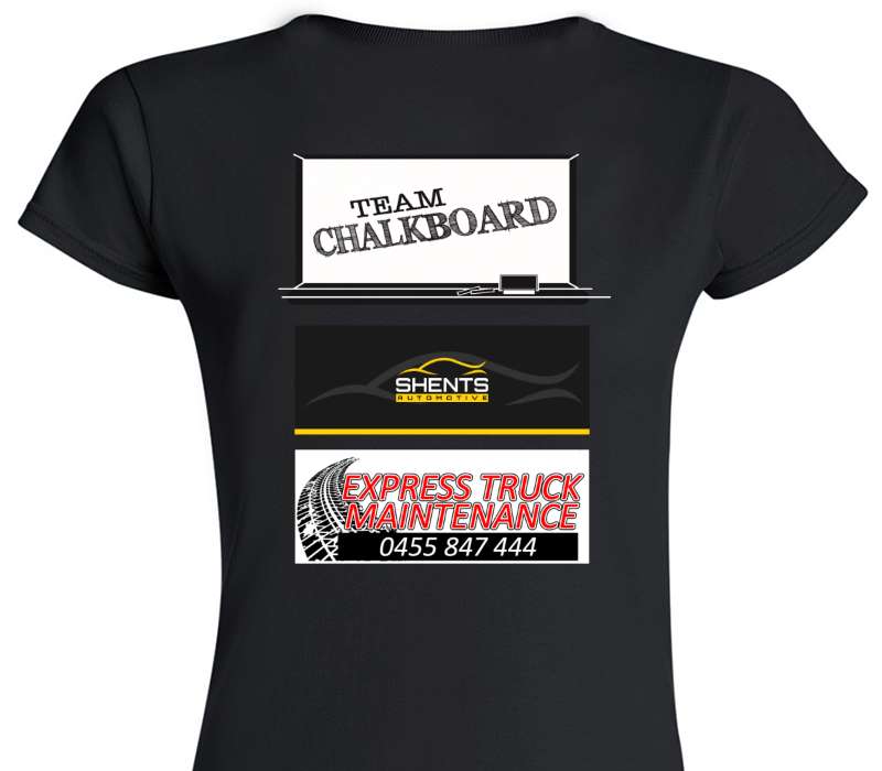 Custom Womens Soft Style 100% Cotton Black T-Shirt