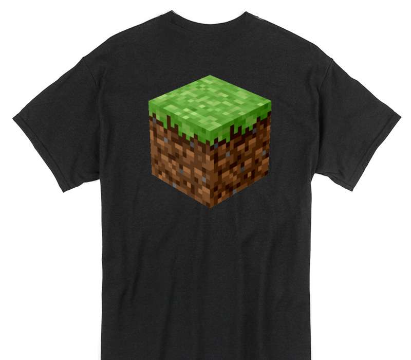 Custom Gildan 100% Cotton Black T-Shirt