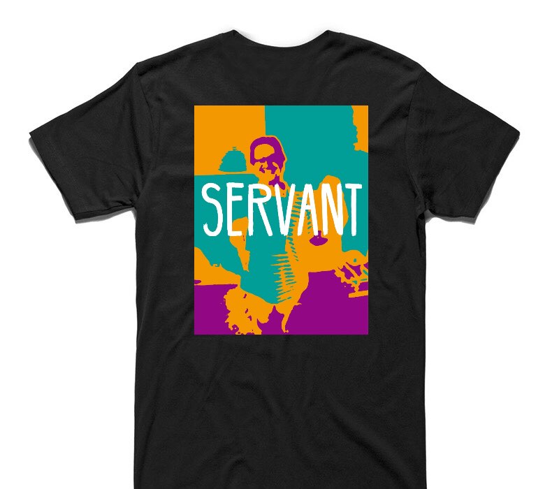 Custom AS Colour 100% Cotton Black T-Shirt