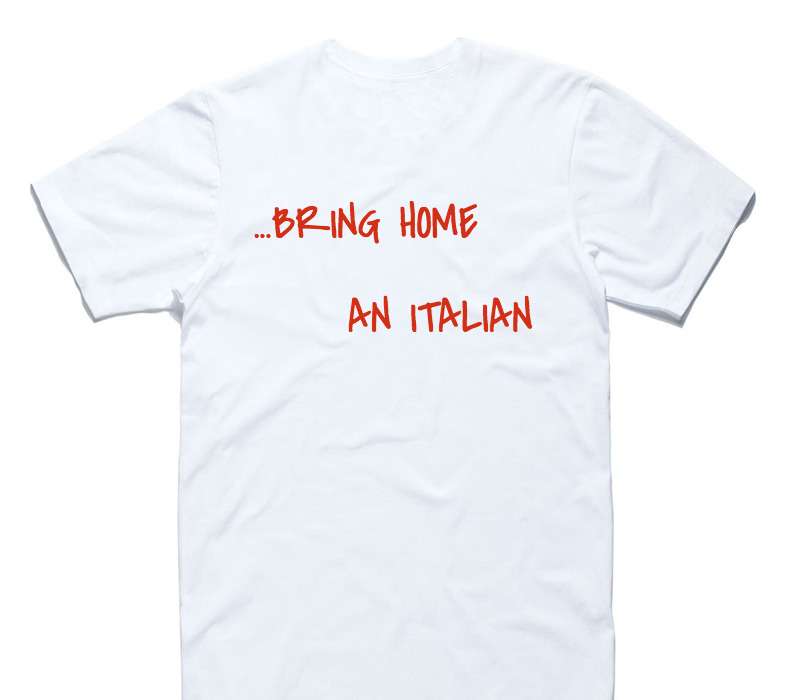 Custom AS Colour 100% Cotton White T-Shirt