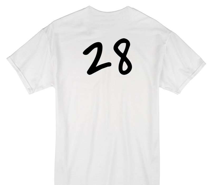 Custom Gildan 100% Cotton White T-Shirt