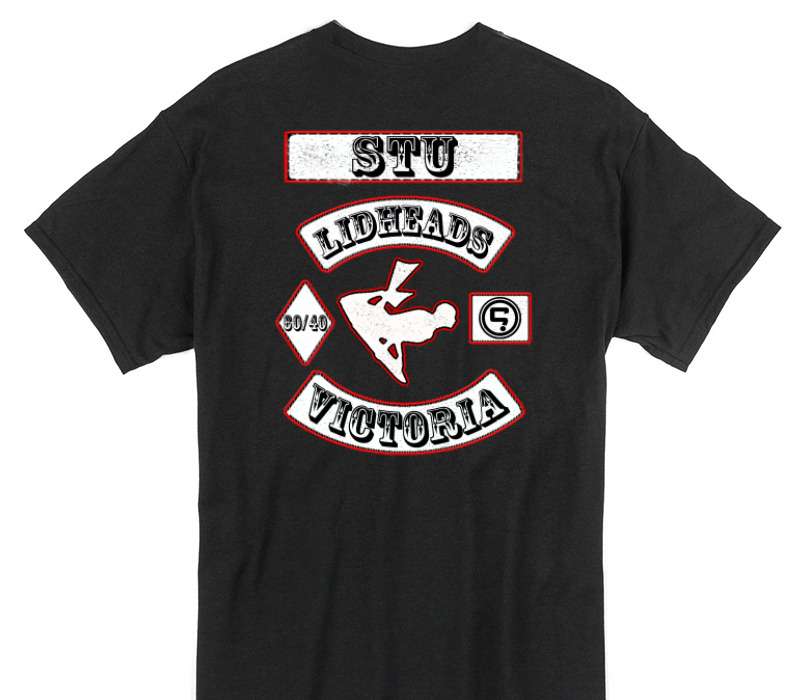Custom Gildan 100% Cotton Black T-Shirt