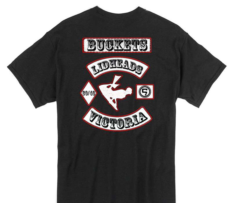 Custom Gildan 100% Cotton Black T-Shirt