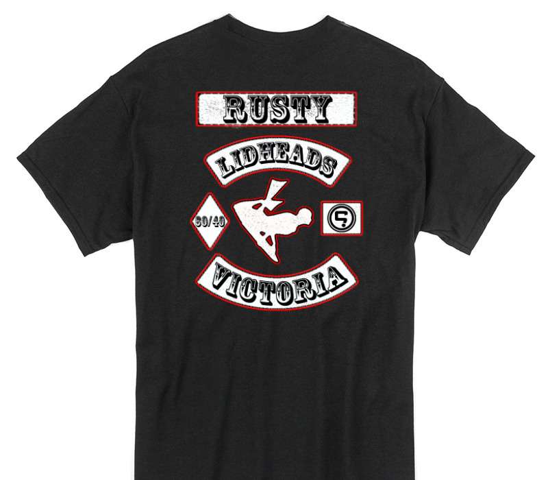 Custom Gildan 100% Cotton Black T-Shirt