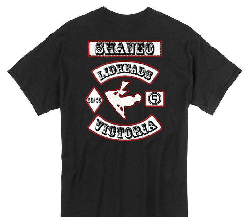 Custom Gildan 100% Cotton Black T-Shirt