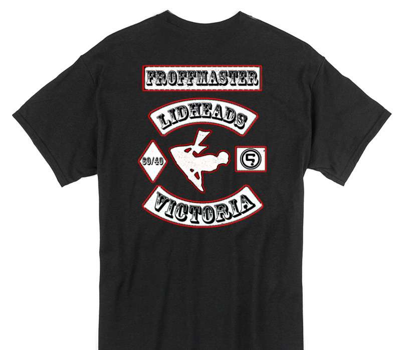 Custom Gildan 100% Cotton Black T-Shirt