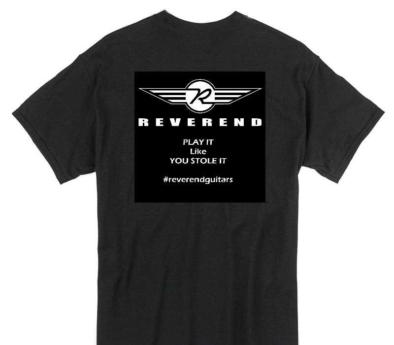 Custom Gildan 100% Cotton Black T-Shirt