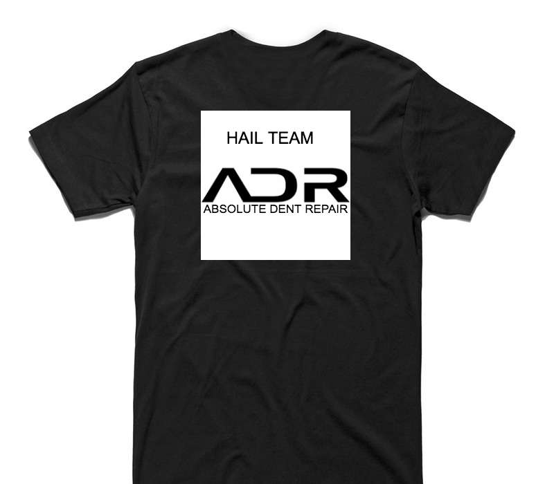 Custom AS Colour 100% Cotton Black T-Shirt