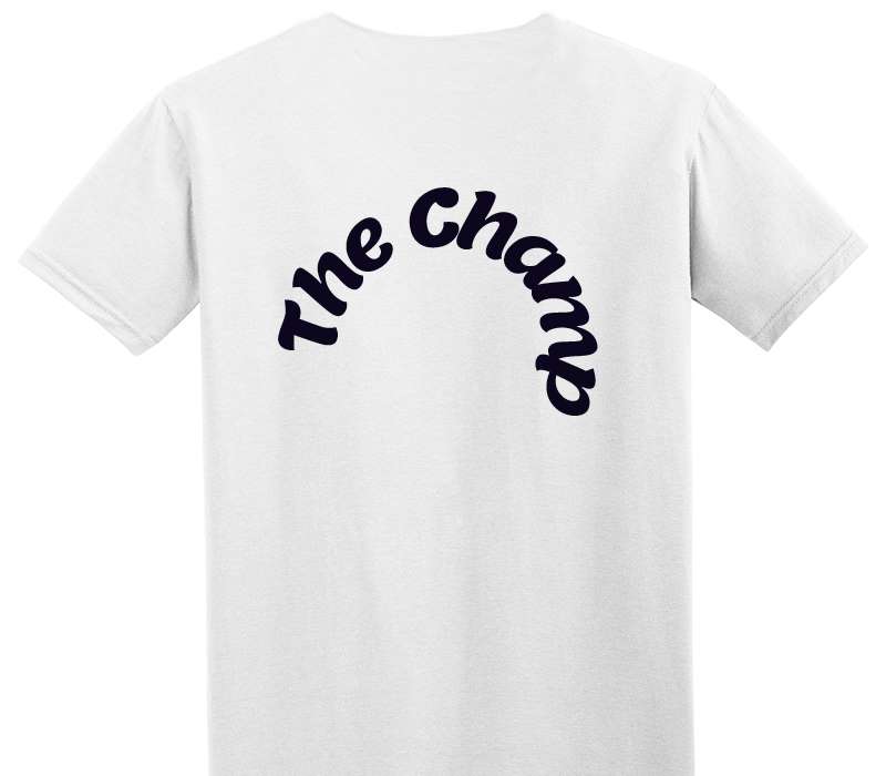 Custom Adult Soft Style 100% Cotton White T-Shirt
