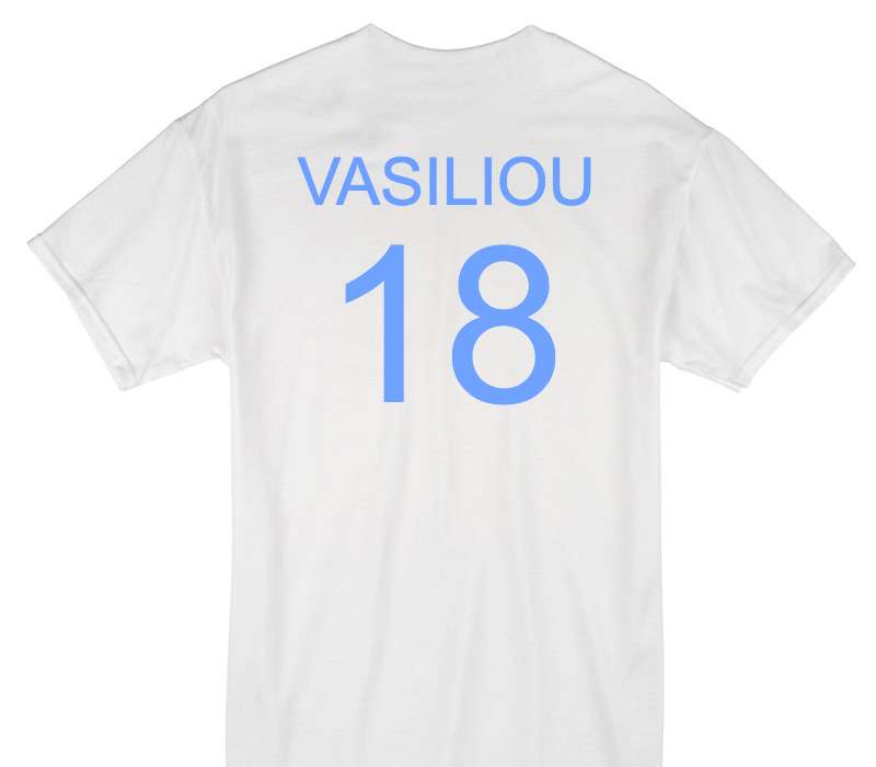 Custom Gildan 100% Cotton White T-Shirt