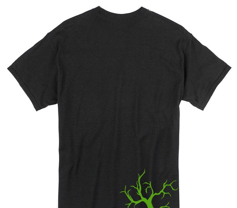 Custom Gildan 100% Cotton Black T-Shirt