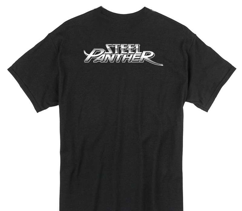 Custom Gildan 100% Cotton Black T-Shirt