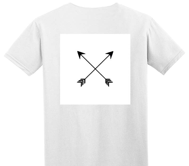 Custom Adult Soft Style 100% Cotton White T-Shirt