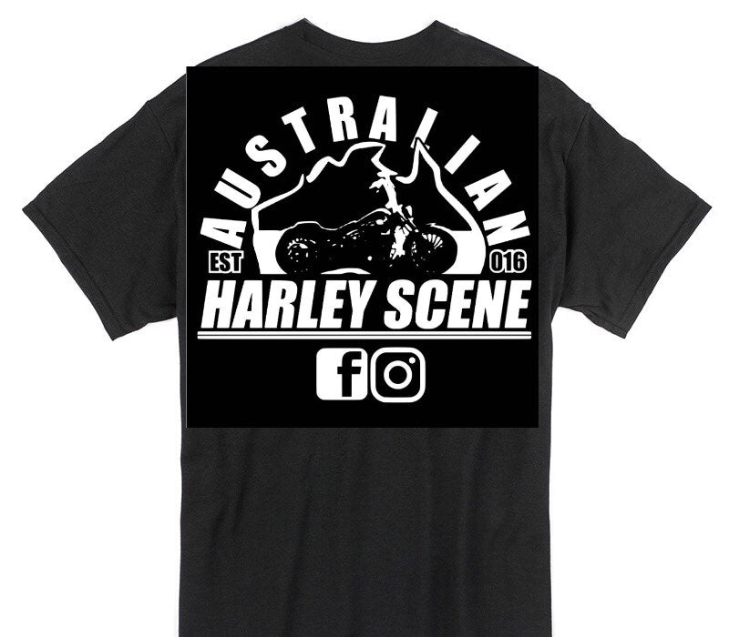 Custom Gildan 100% Cotton Black T-Shirt