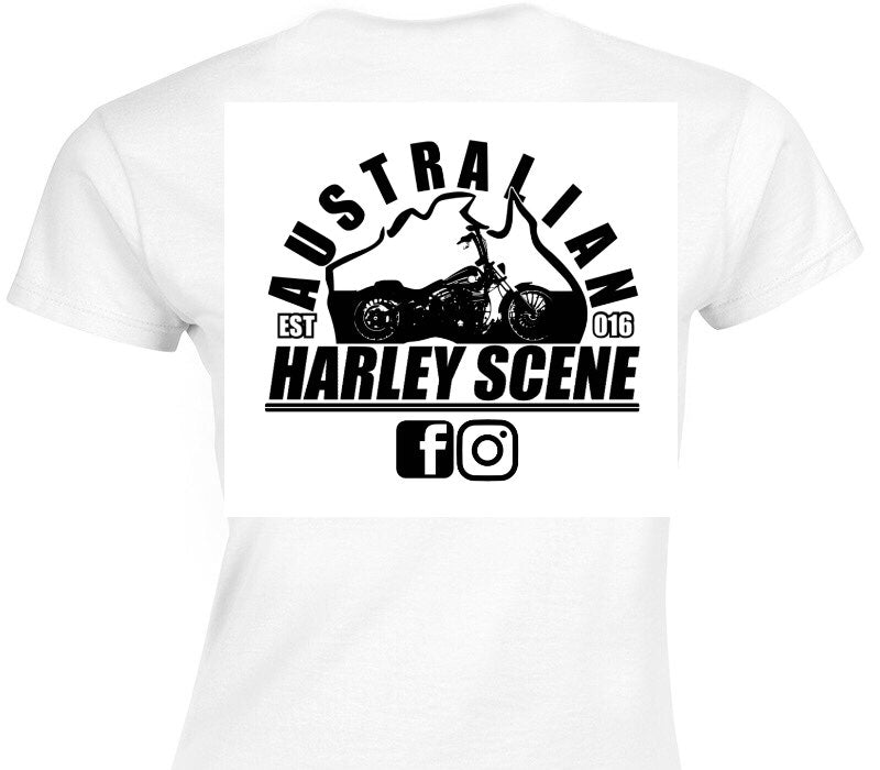 Custom Womens Soft Style 100% Cotton White T-Shirt