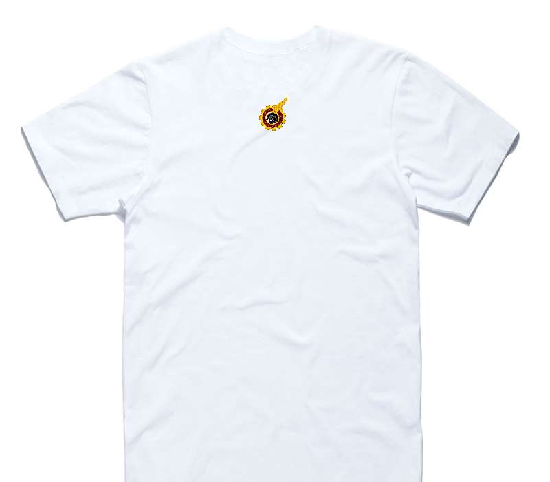 Custom AS Colour 100% Cotton White T-Shirt