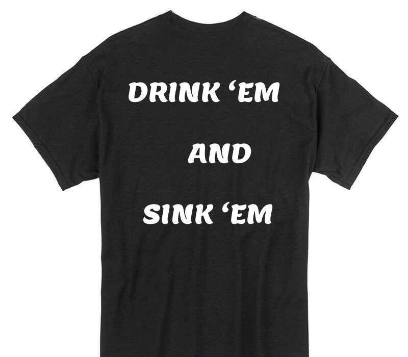Custom Gildan 100% Cotton Black T-Shirt
